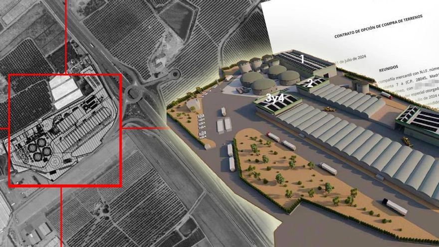 Una planta de biogás proyectada en San Javier se ubicará en una finca de la familia de un senador murciano del PP