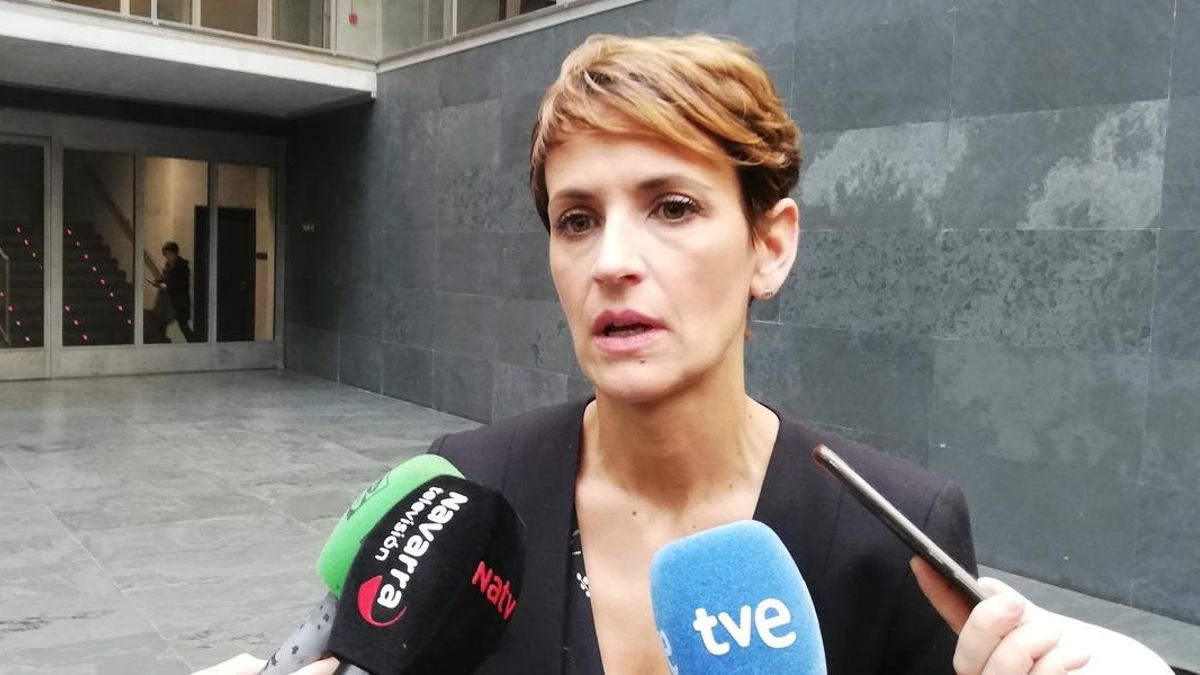 Chivite dice sobre el Estatuto vasco que "lo que tenga que ver con Navarra lo tendremos que decidir los navarros"