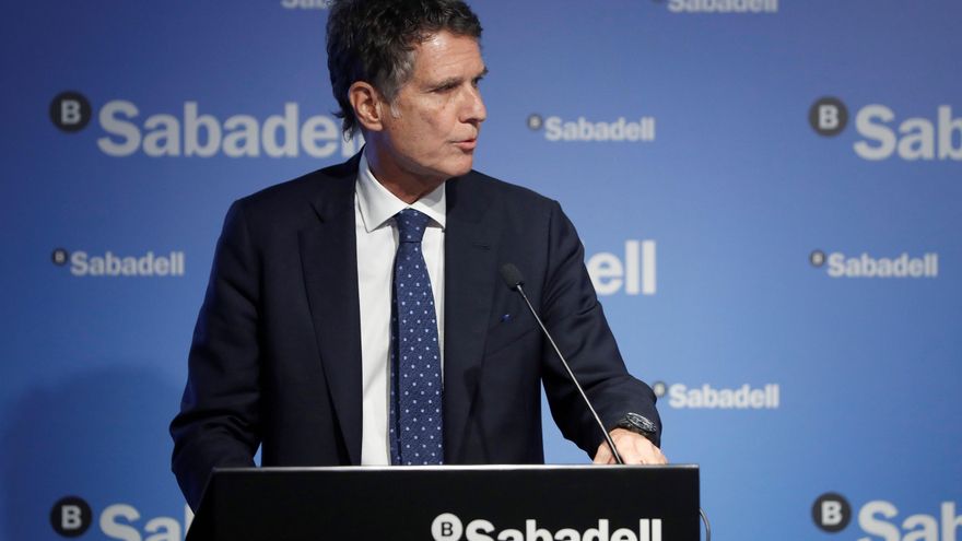 El consejero delegado del Banco Sabadell, Jaume Guardiola. EFE/J.J. Guillén/Archivo