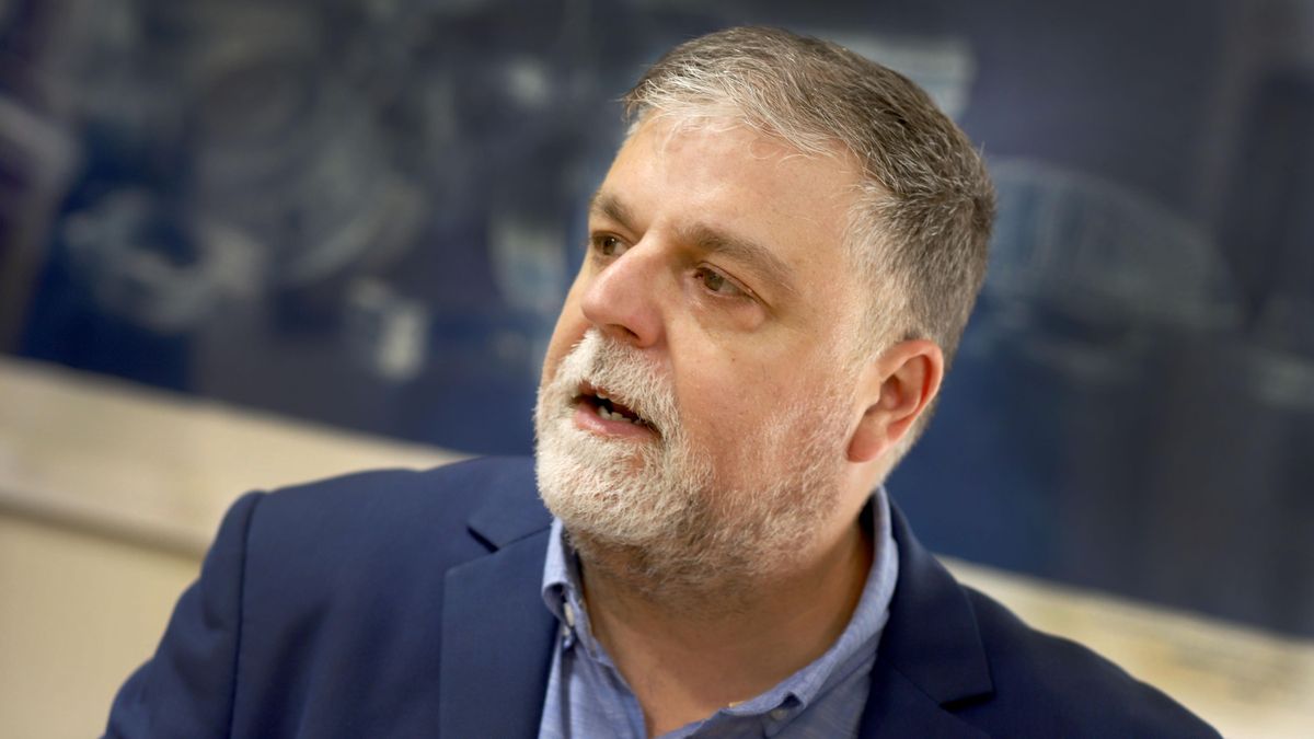 Fulgencio José Cerdán, en la entrevista.