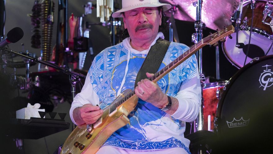 Mientras el cuerpo aguante, Santana nos seguirá fortaleciendo con su música