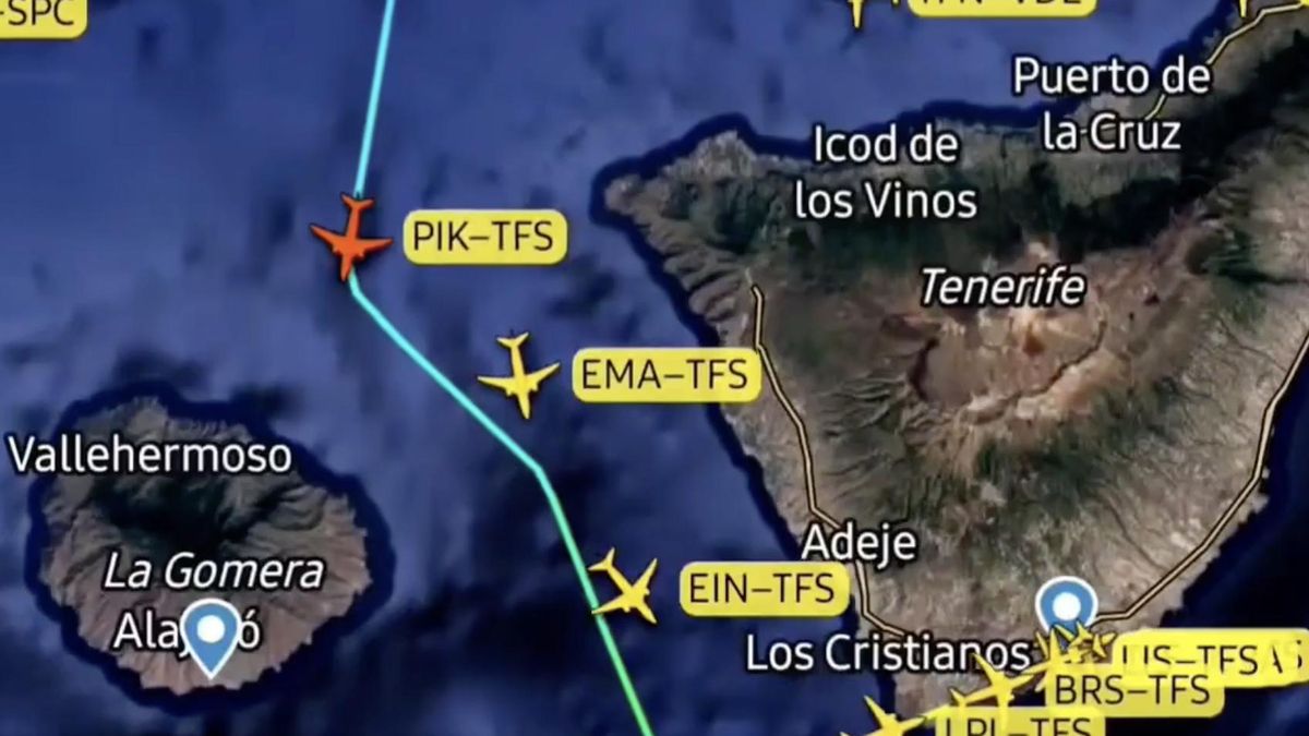 Susto en un vuelo con destino Tenerife por un pasajero con problemas médicos