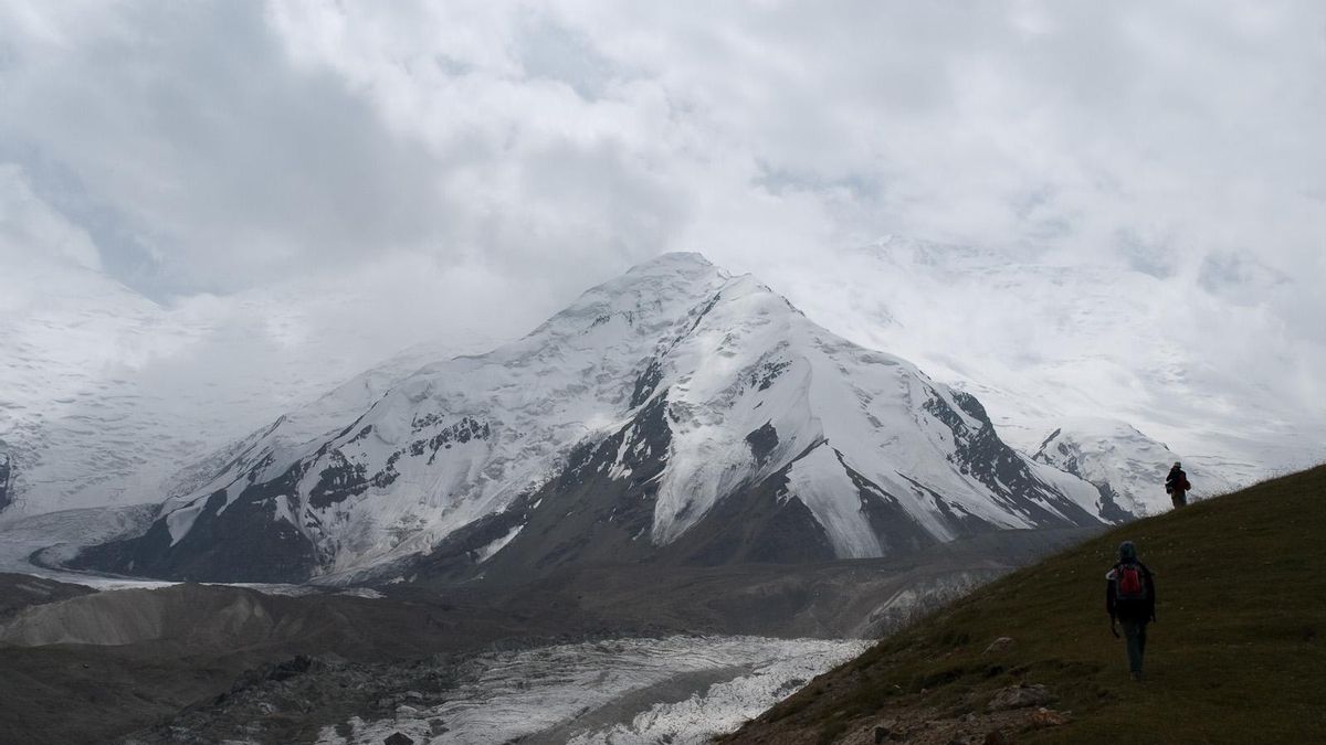 Inmediaciones del Pico Lenin, una de las alturas míticas de la Cordillera del Pamir.