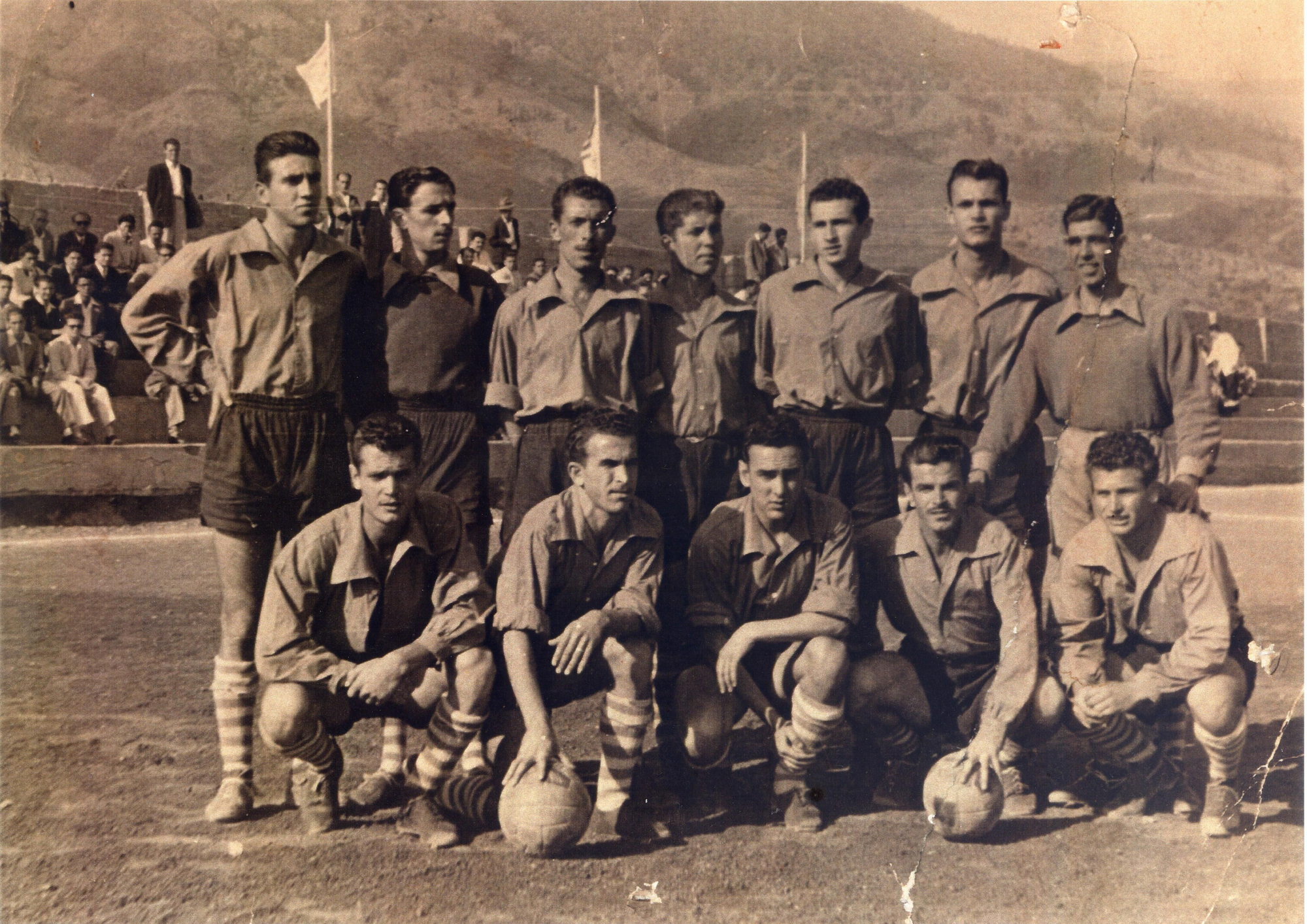Atlético Paso, campeón insular de liga de la temporada 53-54.