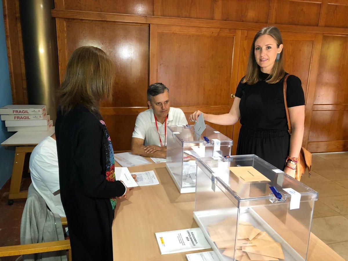 La candidata de Ciudadanos al Congreso por la provincia de Santa Cruz de Tenerife Melisa Rodríguez.