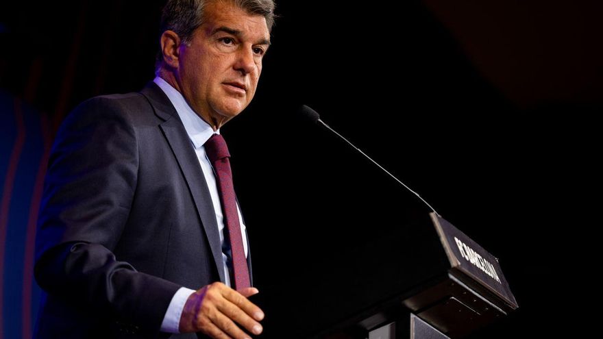 El presidente del Barcelona contra la Liga española por la salida de Lionel Messi: “Había que hipotecar el club para retenerlo"