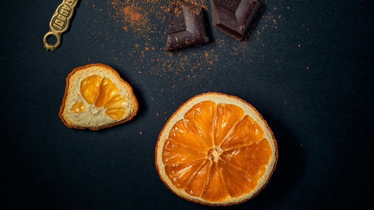 Naranja y chocolate