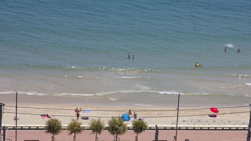 La Playa del Miracle desde el Balcón del Mediterráneo.