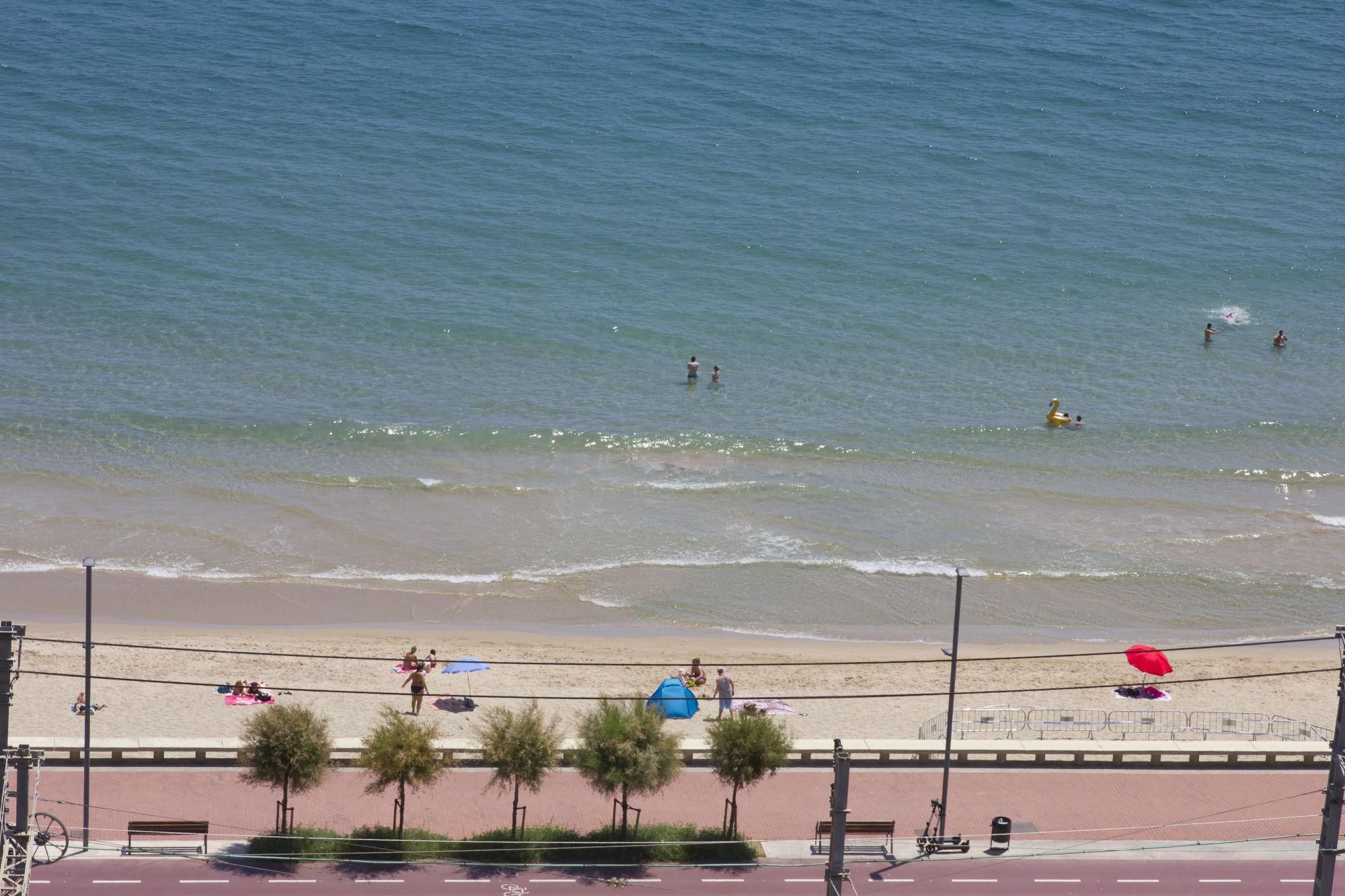 La Playa del Miracle desde el Balcón del Mediterráneo.