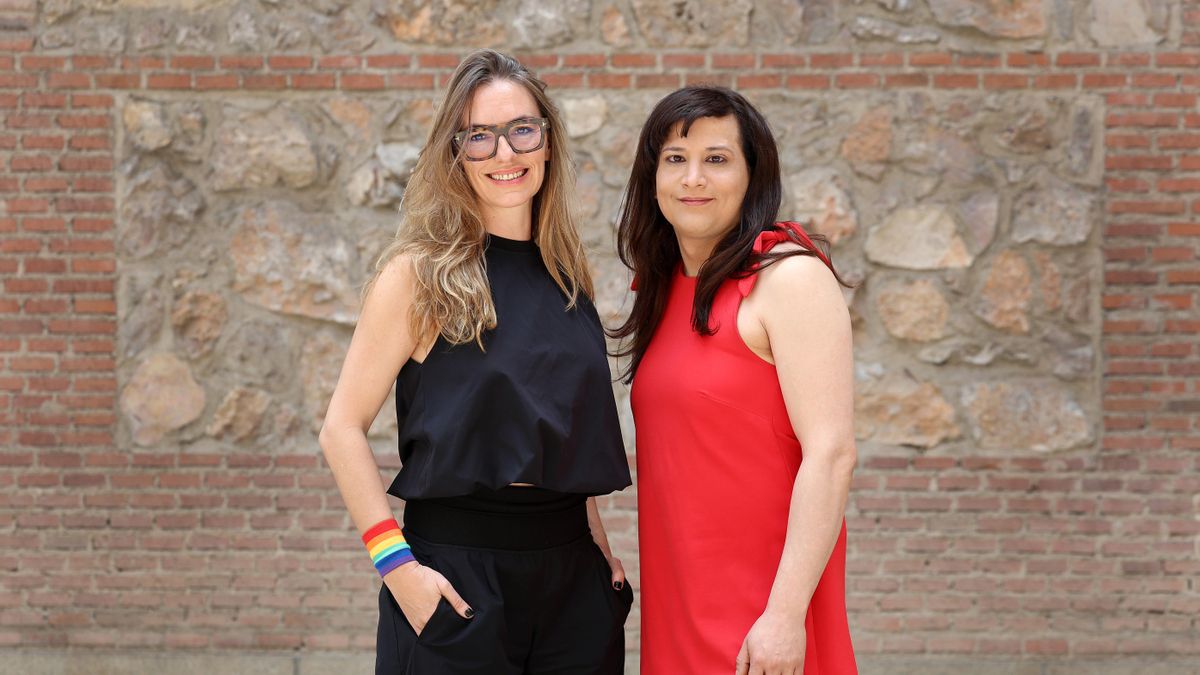 Keka Halvorsen y Carlita Rodríguez, en Madrid.