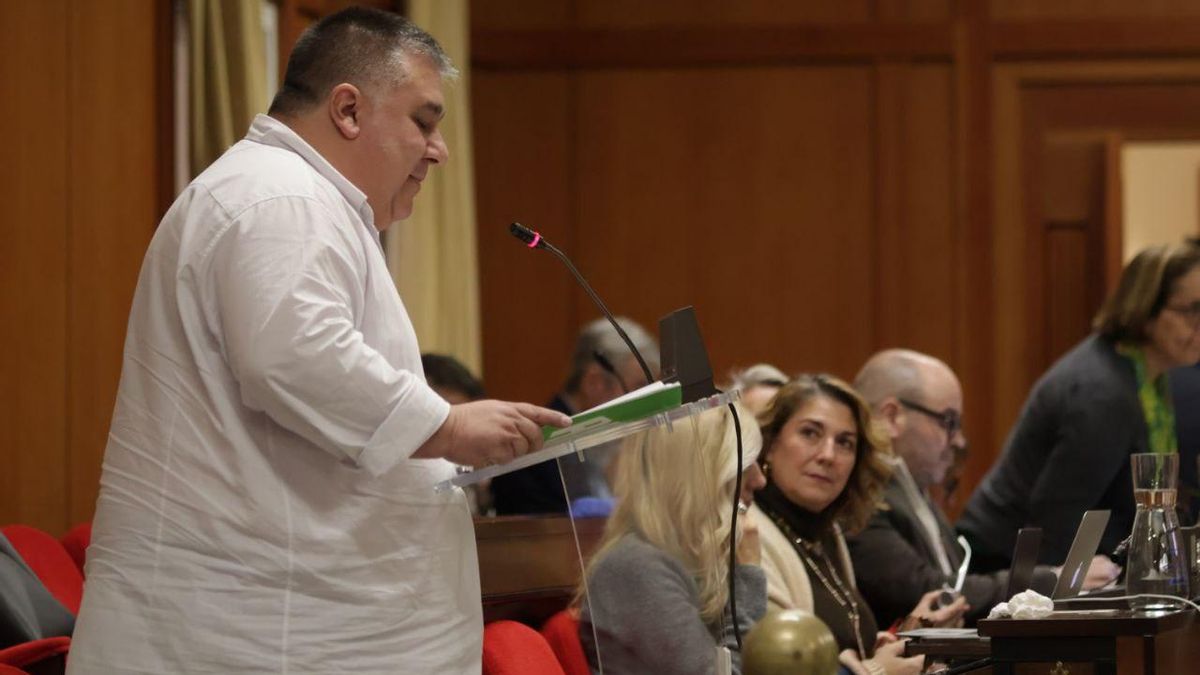 El presidente del comité de empresa de Aucorsa, Juan Francisco Aljama.