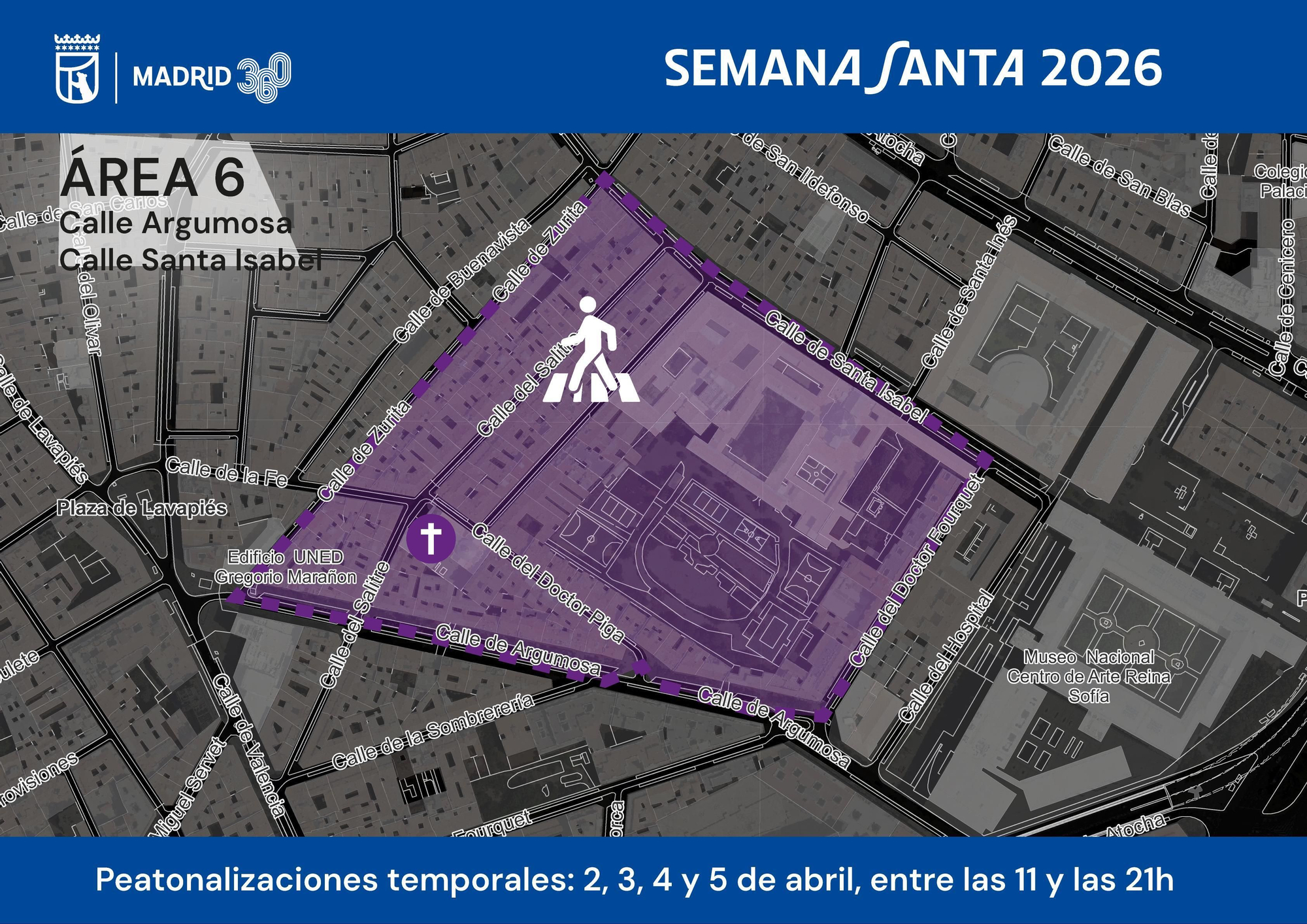 Peatonalización en el entorno de Argumosa