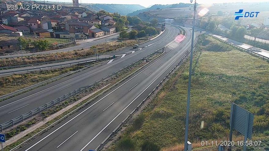 La A-2 en dirección Madrid