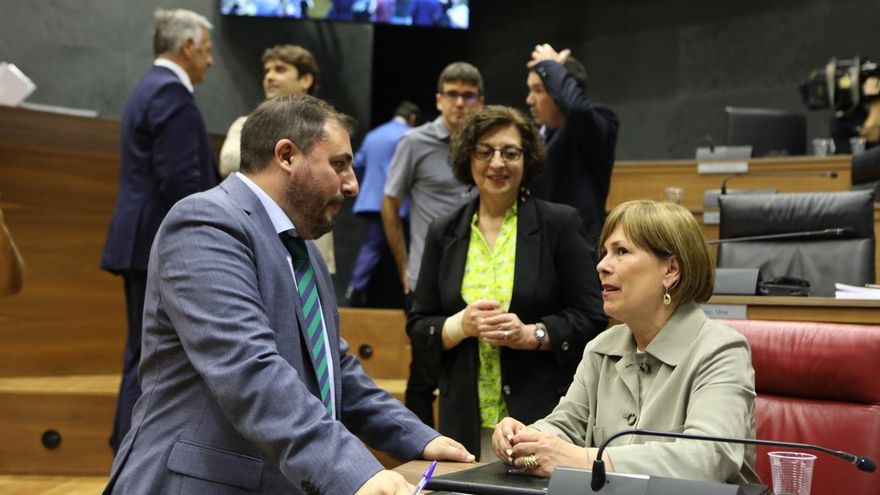 Barkos cree que la propuesta de Sánchez "parece un avance de programa electoral" y la negociación, "pugna de programas"