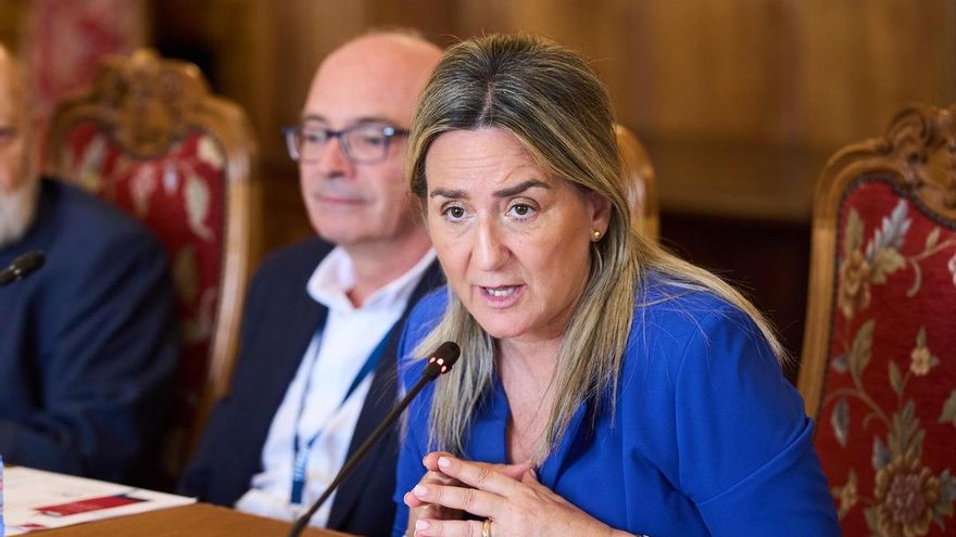 La ministra de Educación, Formación Profesional y Deportes, Milagros Tolón, en una imagen del 31 de julio en Santander