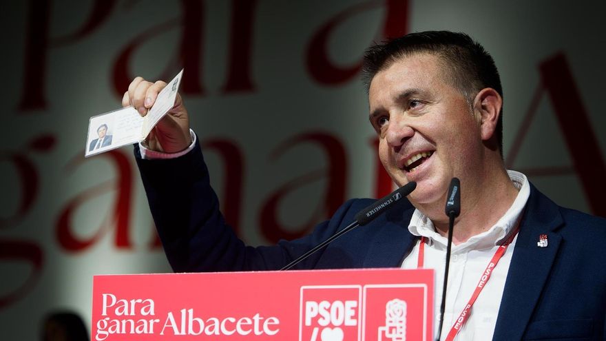 Santi Cabañero, reelegido al frente del PSOE de Albacete con el 97% de apoyos
