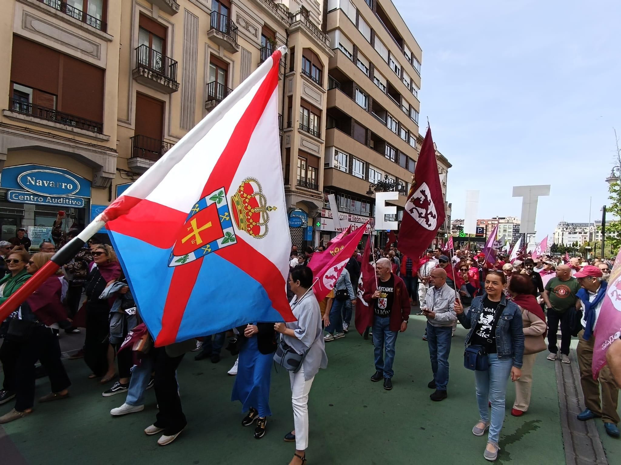 Cientos de personas exigen el 23 de abril el camino de 'León solo' y en libertad