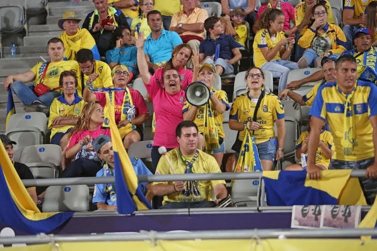 Partido entre UD Las Palmas - Eibar (ALEJANDRO RAMOS)