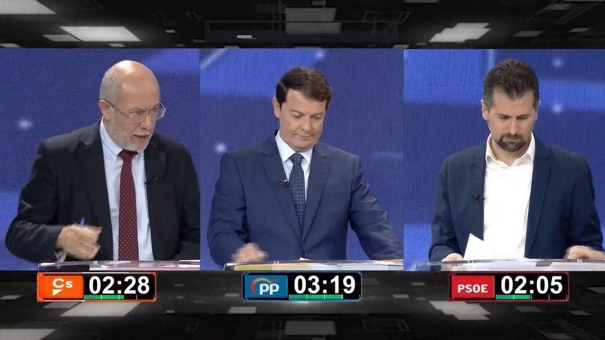 La sombra de un posible pacto PP-Vox y la igualdad protagonizan el segundo debate electoral de Castilla y León