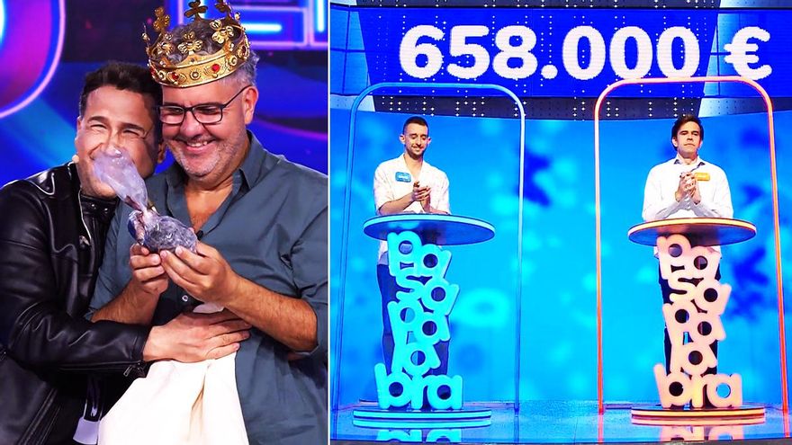 'Tu cara me suena' (19.5%) lidera la noche y 'Pasapalabra' (21.9%) se dispara con el estreno de su nuevo 'rosco'