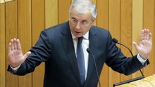 Pachi Vázquez ve una "provocación" en las palabras de Feijóo en el Parlamento