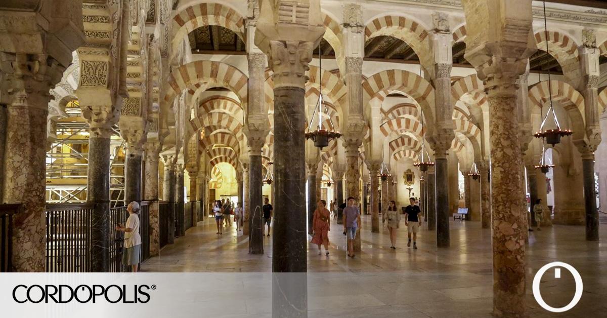 Una avería en un baño provoca una fuga de agua en la Mezquita de Córdoba