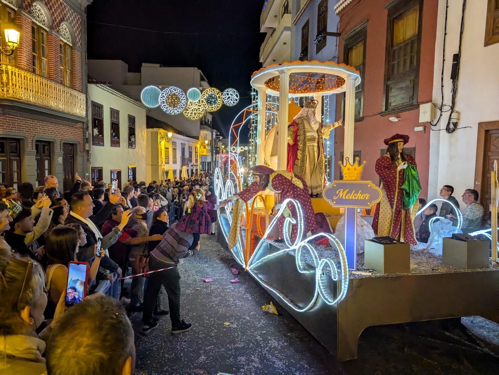 Cabalgata de Reyes de Santa Cruz de La Palma. JOSÉ F. AROZENA