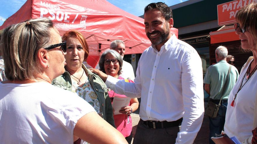 Daniel Pérez, en un acto de campaña | PSOE