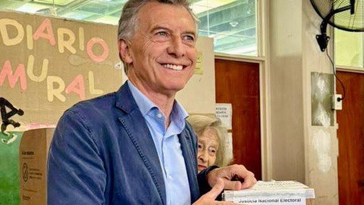 El voto de Mauricio Macri.