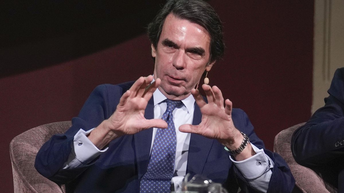 El expresidente José María Aznar.