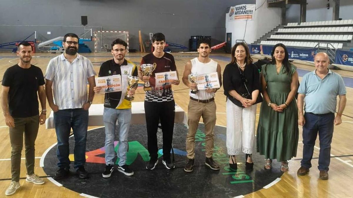 Triunfo de Alberto Bethencourt en el Torneo de Ajedrez de las fiestas de La Patrona 2026 de Los Llanos de Aridane
