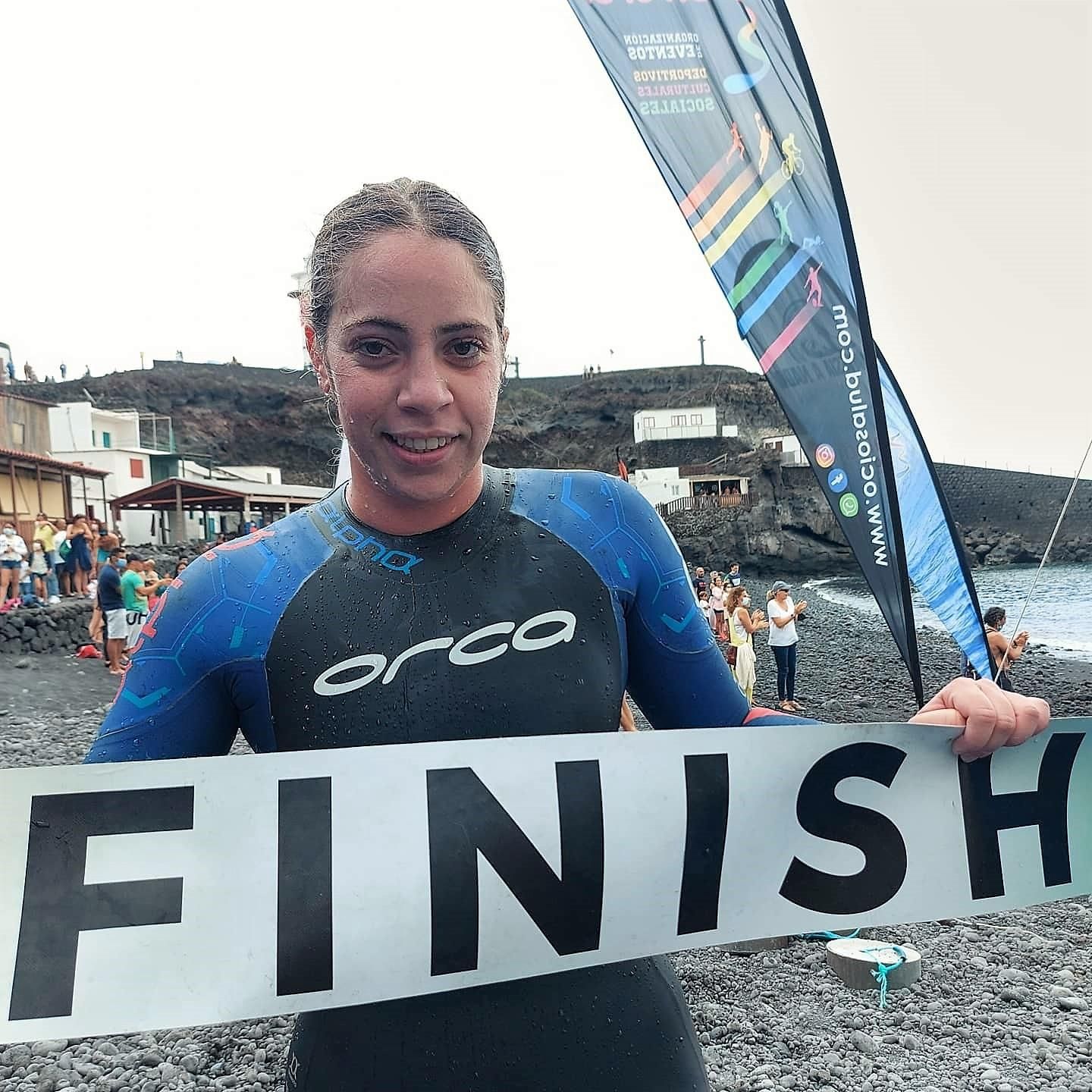 Erika Rivero, ganadora de los 8.000 metros.