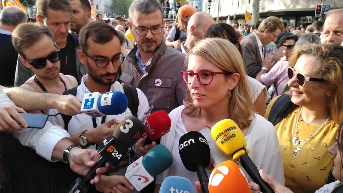 Artadi desliga los altercados del 1-O del discurso de Torra: "Una cosa es presionar y otra ser violento"