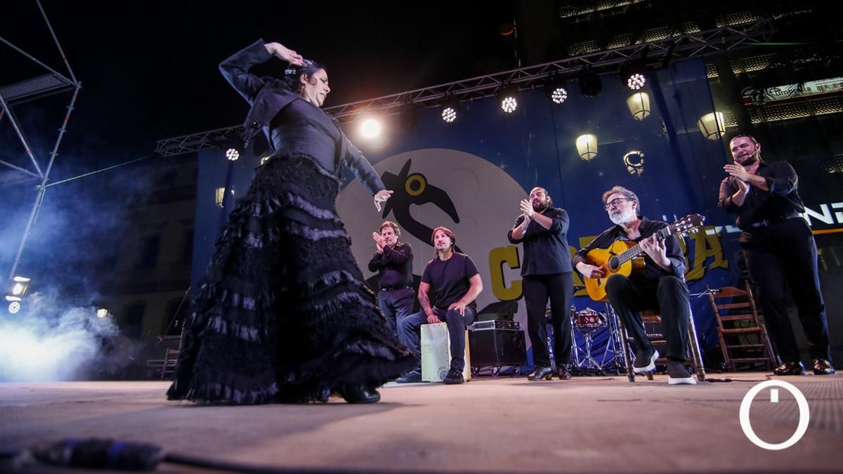 Eva la Yerbabuena en la Noche Blanca del Flamenco