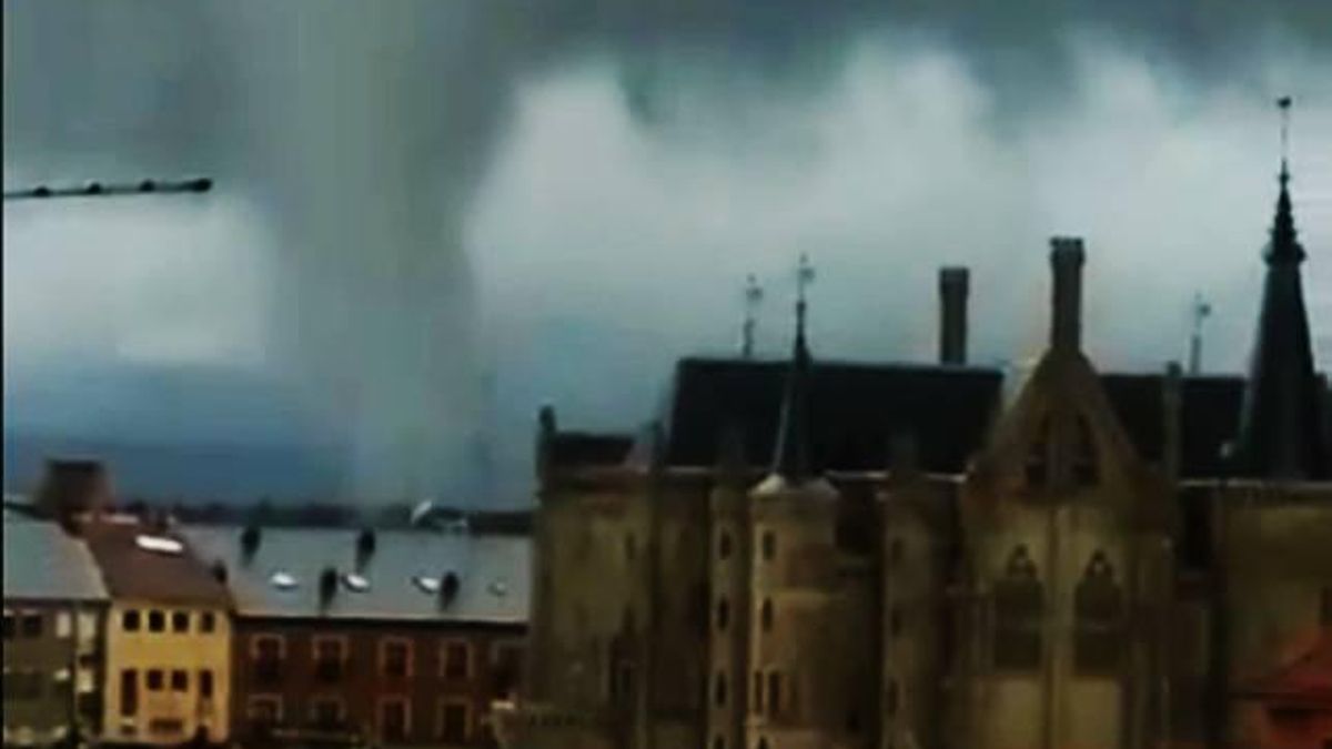 El tornado de Astorga.
