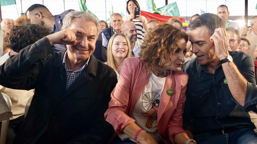 Sánchez cierra filas con Zapatero tras el mazazo de su imputación
