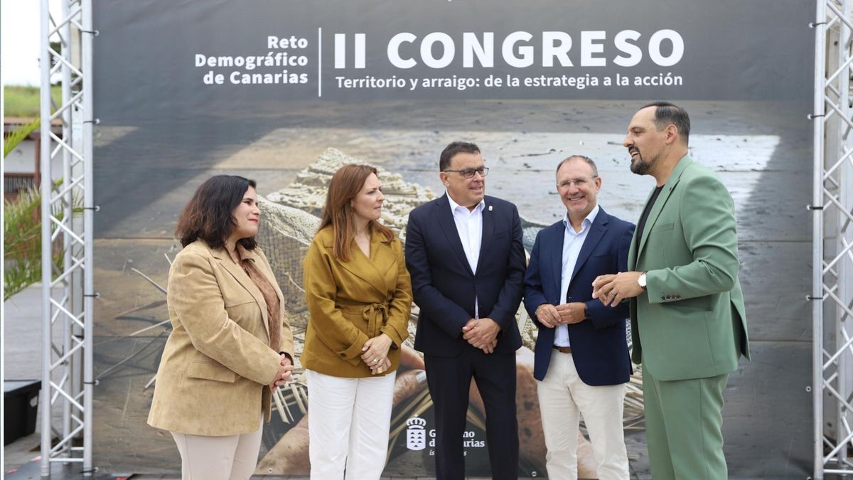 Canarias aborda en Breña Alta el reto demográfico como “una cuestión de justicia territorial y social”