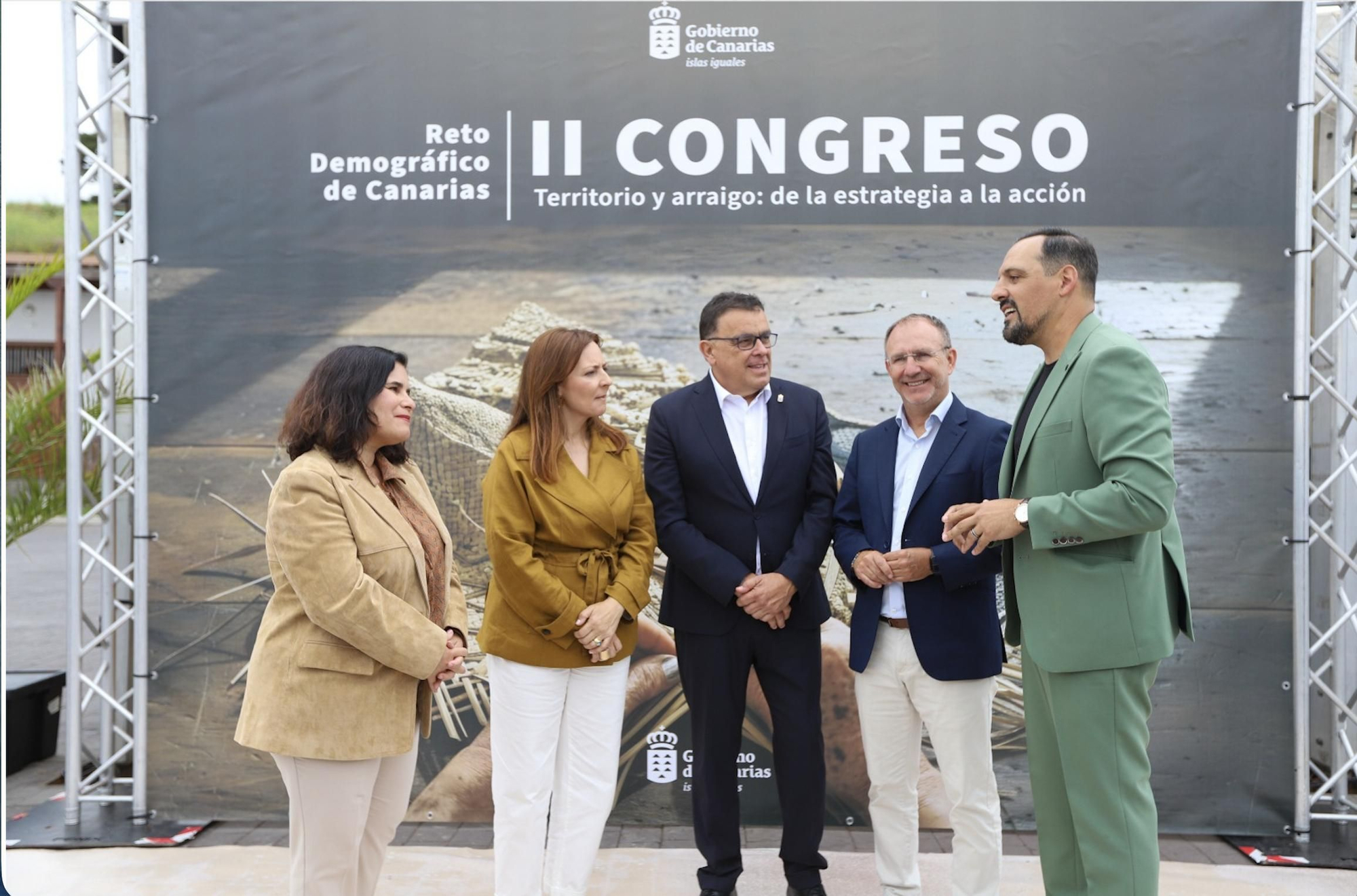 Canarias aborda en Breña Alta el reto demográfico como “una cuestión de justicia territorial y social”.
