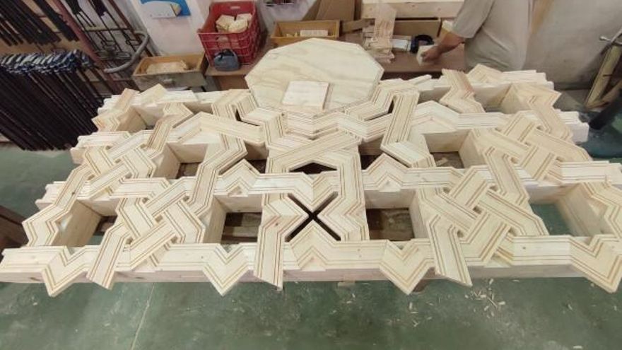 Trabajo realizado este verano para la iglesia de Valcabado del Páramo.