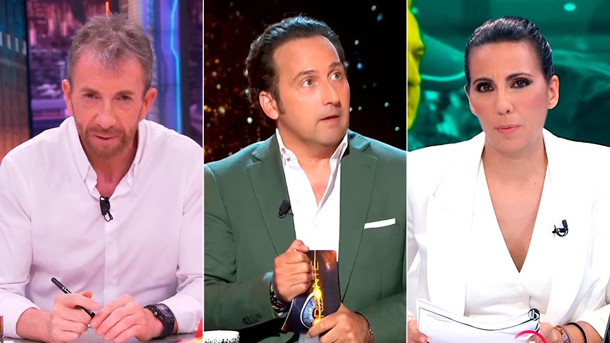 'El Hormiguero' (13.3%) sigue imbatible y 'Horizonte' (10.4%) gana a 'El Objetivo' (5%) el duelo de especiales por Zapatero