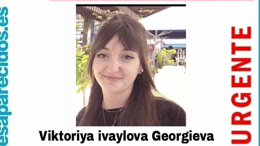 Cartel de búsqueda de Viktoriya