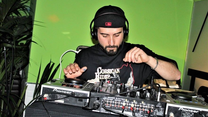 Cristian Tekila pinchando durante su etapa en Madrid