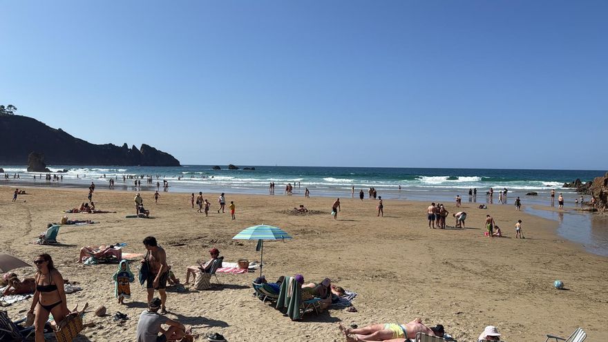 Media Asturias en alerta: temperaturas de hasta 36 grados y tormentas