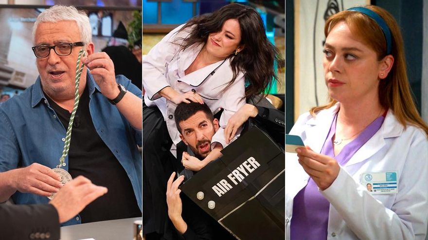'El Hormiguero' (15.7%) gana el access a 'La Revuelta' (14.1%) y 'Renacer' (10.5%) lidera después en coincidencia