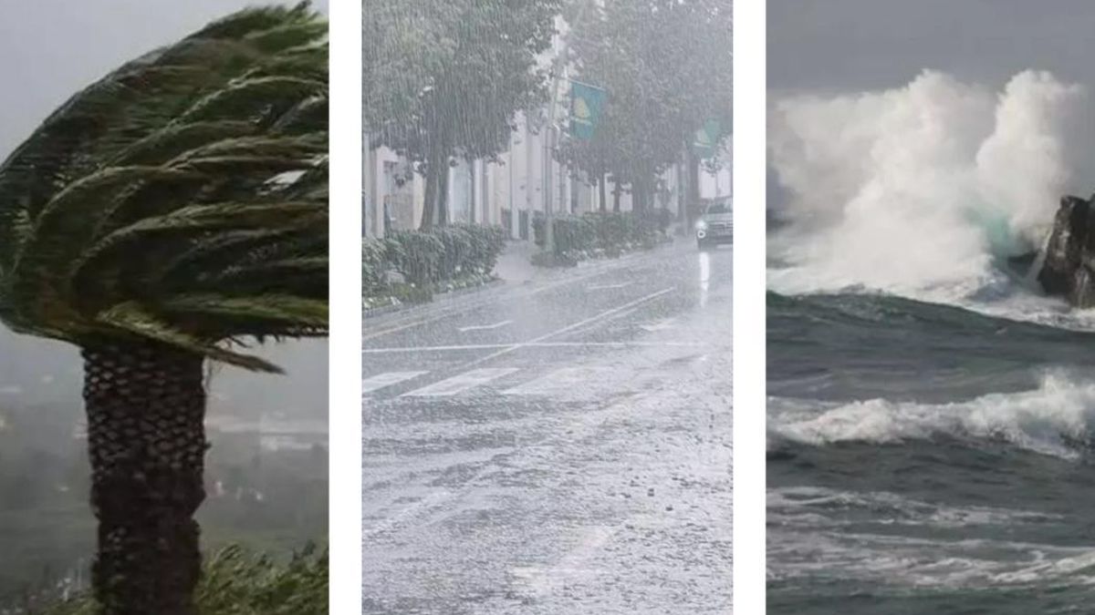 Canarias, en prealerta por tormentas, lluvias y oleaje por los efectos de la borrasca Garoé.