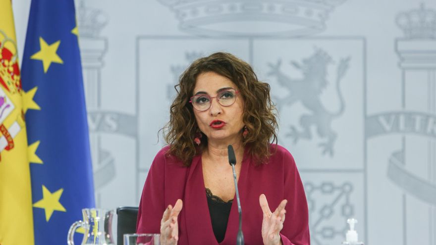 La ministra de Hacienda y Portavoz del Gobierno, María Jesús Montero
