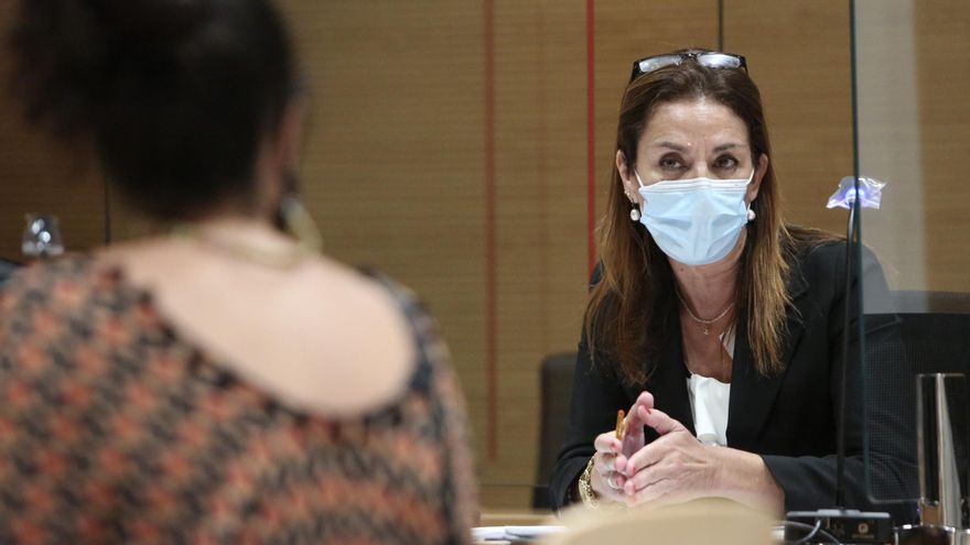 Dolores Betancort, abogada de la denunciante. (ALEJANDRO RAMOS)
