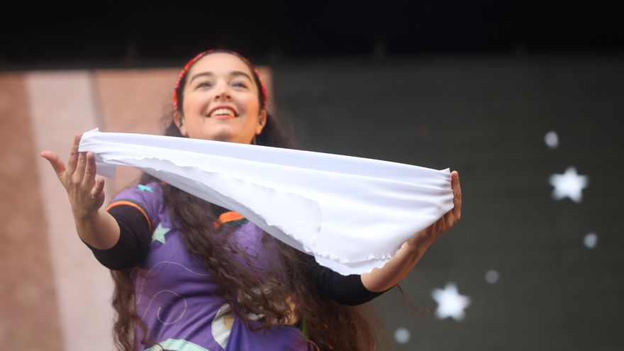Abuelas de Plaza de Mayo celebraron sus 45 años con un festival en Tecnópolis