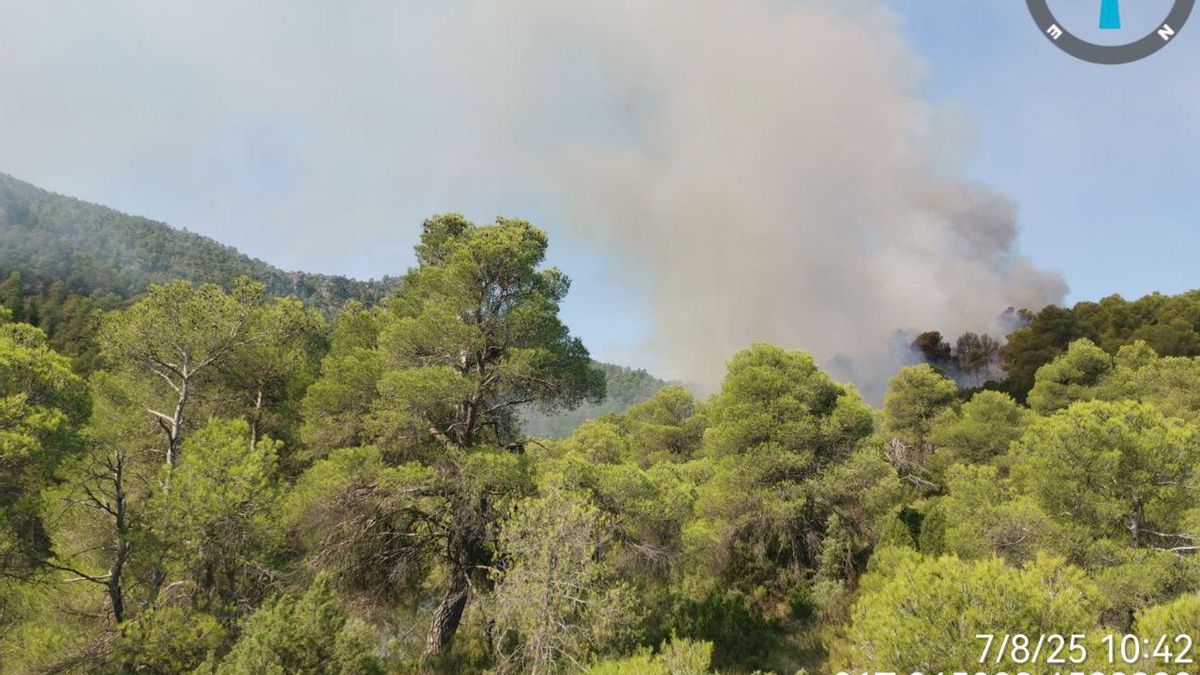 Incendio de Beceite