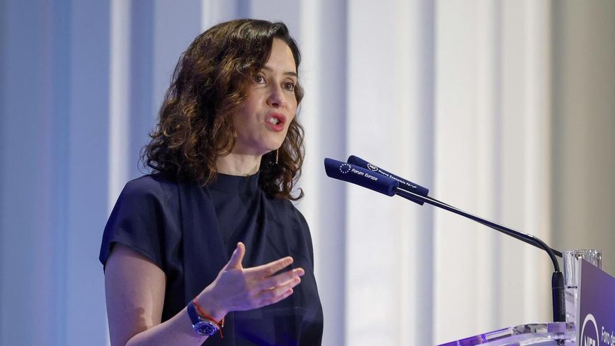 La presidenta de la Comunidad de Madrid, Isabel Díaz Ayuso.